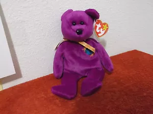 "TY" BEANIE BABIES..."MILLENIUM" D.O.B.....JANUARY 1,1999....RETIRED..#165 - Picture 1 of 2
