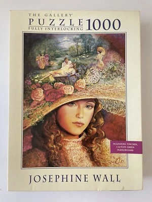 Винтажный Milton Bradley бабушки шляпа головоломка Josephine стены 1000 шт. новый запечатанный - Изображение 1 из 4
