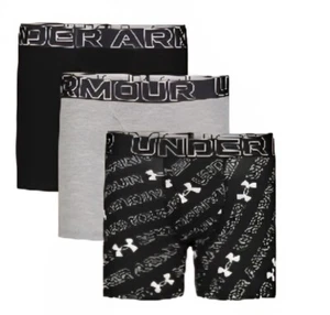 NUEVO UNDER ARMOUR 3 piezas BOXERJOCK BOXER BRIEF ROPA INTERIOR Niños JUVENTUD PEQUEÑO YS - Imagen 1 de 4