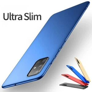 Thin Matte Hard Back Case Cover For Samsung S25 S24 Ultra S23 S22 S21 FE A16 A56 - Picture 1 of 15
