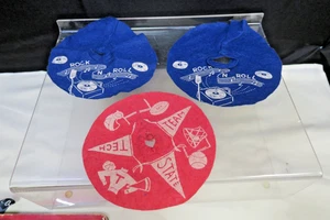 Vintage Rock N Roll & Tech State Team Filzrock Puppenkleidung 40er Jahre - Bild 1 von 2