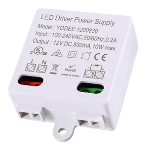 3X(LED Transformer 12V/DC,0-10W Transformer, Supply Drive,Electronic4427 - Picture 1 of 6