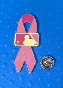 MLB Pink Mother's Day Ribbon 2" Pin - Picture 1 of 3