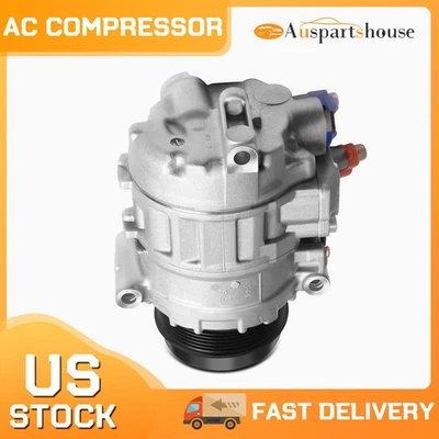 A/C Compressor with Clutch For  2007-2011 Mercedes-Benz S550 5.5L 0022306711 - Image 1 of 4