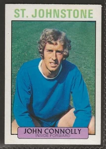 A&BC-FOOTBALL 1971 SCOTTISH (DYK 01-73)-#061- ST JOHNSTONE - JOHN CONNOLLY - Picture 1 of 2
