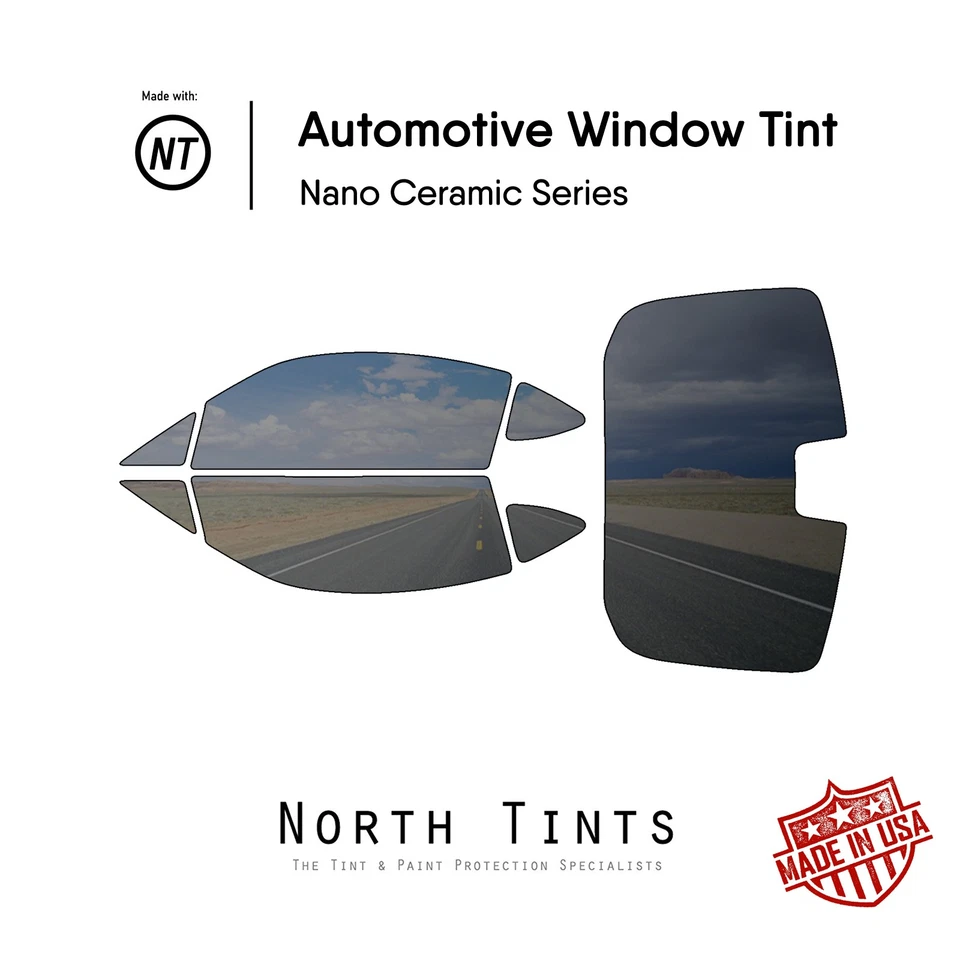 Película de tinte de ventana precortada nano cerámica vidrio automotriz para Subaru BRZ 2013-2020 Foto 1 de 4