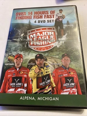 Major League Fishing MLF 2014  General Tire Summit Cup 4 Dvd Set Alpena, MI - Image 1 of 4