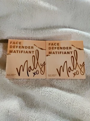 (2-Pack) Mally XO Face Defender Matifiant .46 oz 13 g Full Size Universal NEW! - Image 1 of 3