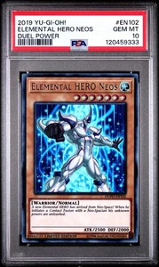 💎 PSA 10 Elemental Hero Neos Yu-Gi-Oh Duel Power DUPO-EN102 Limited Edition - Picture 1 of 1