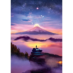 Buffalo Games 500-Pieces Jigsaw Puzzle, Moonrise - Picture 1 of 6