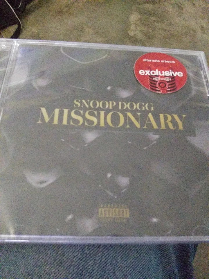 SNOOP DOGG MISSIONARY CD - EXPLICIT VERSION -TARGET EXCLUSIVE- BRAND NEW SEALED  - Image 1 of 1