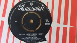 Bing Crosby Silent Night/Adeste Fideles 7" 1954 **NEAR MINT** - Picture 1 of 1