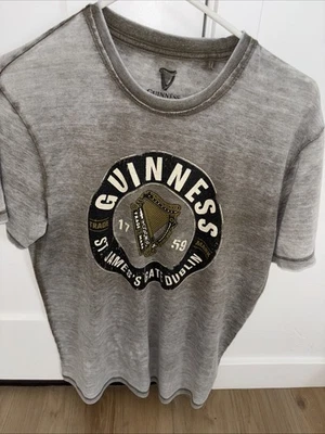 Camiseta Guinness Vintage Hombre Grande Dublin Lucky Brand Foto 1 de 2