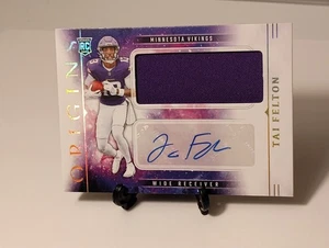 2025 Panini Origins Tai Felton Rookie Patch Auto #RJJ-TAF (RC) - Bild 1 von 4