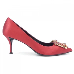 ROGER VIVIER Pumps Women's Size 36 Red - Picture 1 of 6