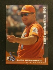 2004 Grandstand, Swing of the Quad Cities, Coach - RUDY HERNANDEZ - Venezuela
