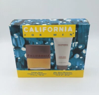 California для мужчин от Dana подарочный набор одеколон 1,7 унц и увлажняющий крем после бритья  - Изображение 1 из 4