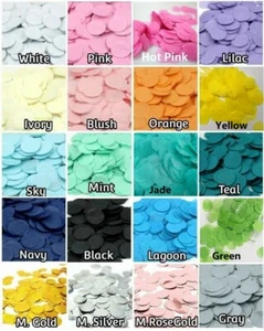 Tissue Paper Confetti/ Foil Confetti for Balloons Throw Rose Gold 2500pcs 2.5cm - Picture 1 of 18