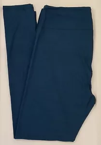 Leggings TC2 LuLaRoe alti e curvy2 tinta unita blu scuro verde acqua nuovi con etichette 67 - Foto 1 di 6