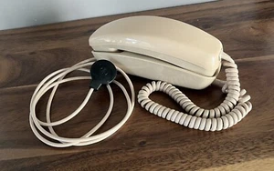 Vintage 1968 Western Electric Bell System pink rotary Trimline Desk phone W Plug - Picture 1 of 7
