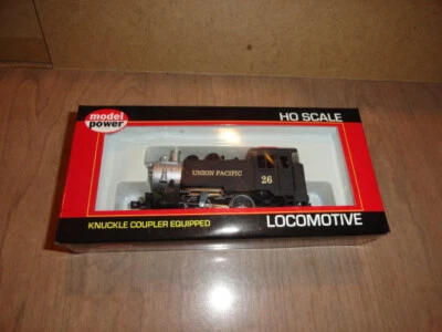 HO 1:87 Scale 0-4-0 Union Pacific Tank Locomotive Road #26 Model Power New 96510 - Image 1 of 3