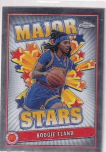 2024 Topps Chrome McDonalds All-American No. SES-JOF Boogie Fland Stars - Picture 1 of 2