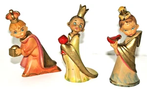 Fontanini 4" Weise Männer Jungen Kinder 1989 Depose Italien 406 407 408 Krippe Weihnachten - Bild 1 von 5