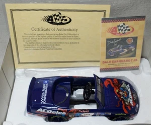 DALE EARNHARDTJR #3 SUPERMAN ACTION 1:43 1999 MONTE CARLO PEDDLE CAR BANK IN BOX - Picture 1 of 12