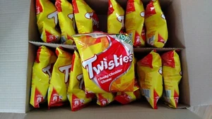 Twisties Cheeky Cheddar 14 packets * 60g, halal, BB 17th Sep '25 - Picture 1 of 1
