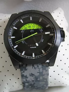 OROLOGIO DIESEL ARGES DZ1658 QUADRANTE NERO PELLE MIMETICA ACCIAIO INOX NUOVO CON SCATOLA - Foto 1 di 8