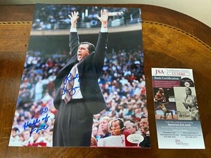 Coach Rudy Tomjanovich -Signed 8x10 Glossy Photo- Houston Rockets HOF JSA COA - Picture 1 of 1