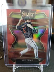 🔥 2020 Select Red #53 John Means 036/199 Baltimore Orioles - Picture 1 of 2