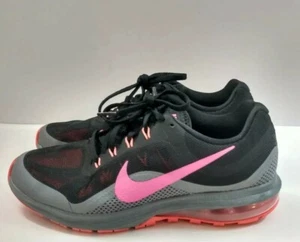 NIKE Air Max Dynasty 2 Black, Pink, Orange Trainer Running Shoes Women's Sz. 8 - Picture 1 of 11