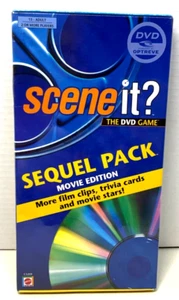 Scene It? The DVD Sequel Pack Movie Edition Game Mattel New and Sealed - Picture 1 of 4