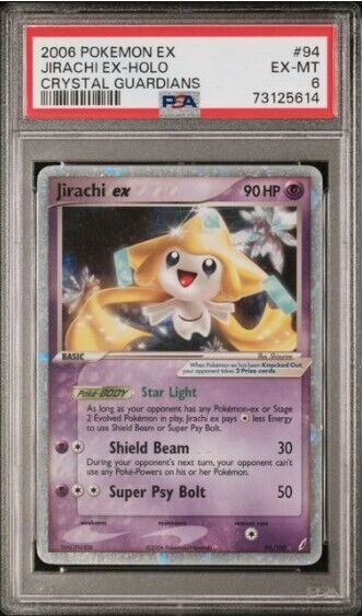 Carta Pokémon Mítico Jirachi Gx Ultra Rara + 50 Cartas Pt