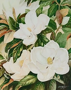 Impresión Southern Magnolia de Edna Sloan - Imagen 1 de 2