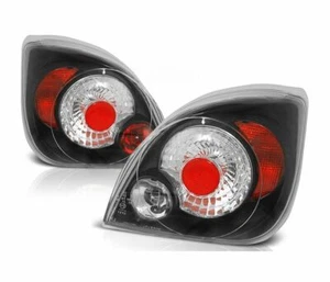 rear lights for FORD FIESTA MK4/5 1995 1996 1997 1998-2002 hatchback 3D 5D black - Picture 1 of 1