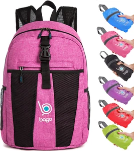 Lightweight Backpack for Hiking for Women and Men - 25L Travel Day Pack - Foldab - Picture 1 of 12
