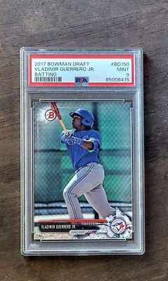Vladimir Guerrero Jr. Topps Bowman Draft 2017 PSA 9 Rookie RC #BD150  Foto 1 de 3