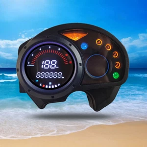 Motorcycle Speedometer for Honda XRM110 RS125 Digital LED LCD Odometer - Picture 1 of 5