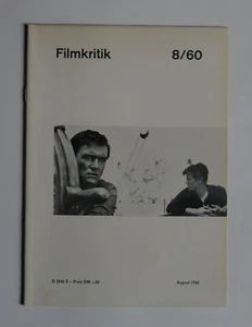 FILMKRITIK 1960/8  Titelfoto: Alain Delon und Maurice Ronet #2 - Bild 1 von 3