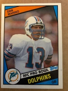 1984 Topps Football #123 Dan Marino MINT?  (Stunner) - Bild 1 von 2