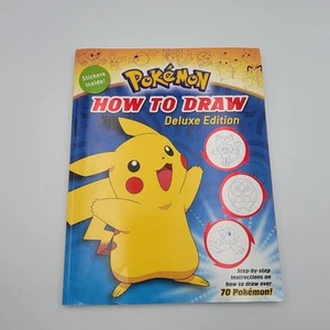 Pokemon - How To Draw Deluxe Version W/ Stickers - Picture 1 of 4