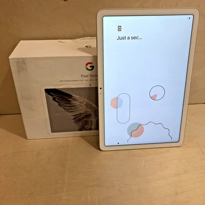 Google Pixel Tablet 128GB WiFi Android Tablet Porcelain *Touch Screen Issue* - Image 1 of 4