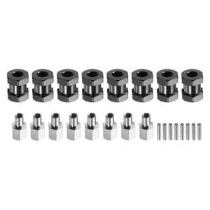 8stk 12mm Radnabenadapter Kombinierer Kupplung, Aluminium 15mm Verlängerung - Bild 1 von 4