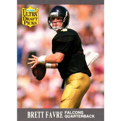 Fleer Ultra #283 1991 Brett Favre (RC) Foto 1 de 2