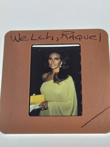 RAQUEL WELCH ACTRESS VINTAGE PHOTO 35MM FILM SLIDE - Picture 1 of 7