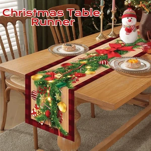 New Year Christmas Table Flag Merry Christmas Decorations Party Ornament - Picture 1 of 15