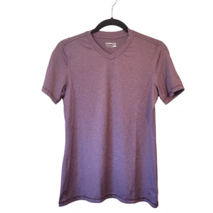 Oofos Damen sportliches T-Shirt meliert lila Größe M - Bild 1 von 6