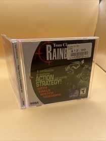 Tom Clancy's Rainbow Six (Sega Dreamcast, 2000) CIB COMPLETE WORKING